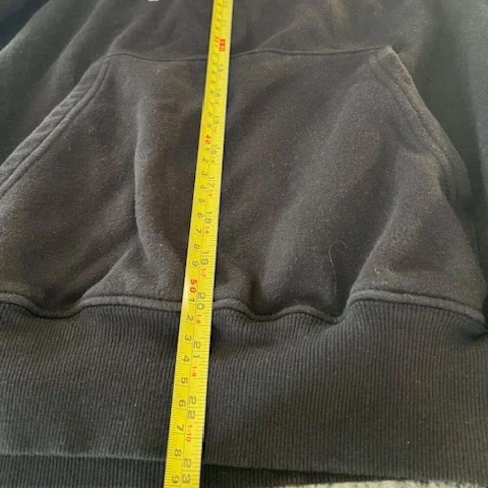 The North Face Men's Half Dome Pullover Hoodie Men's Small Black kangaroo pocket